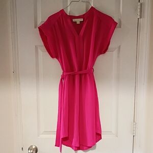 Monteau Vibrant Pink Mini Dress